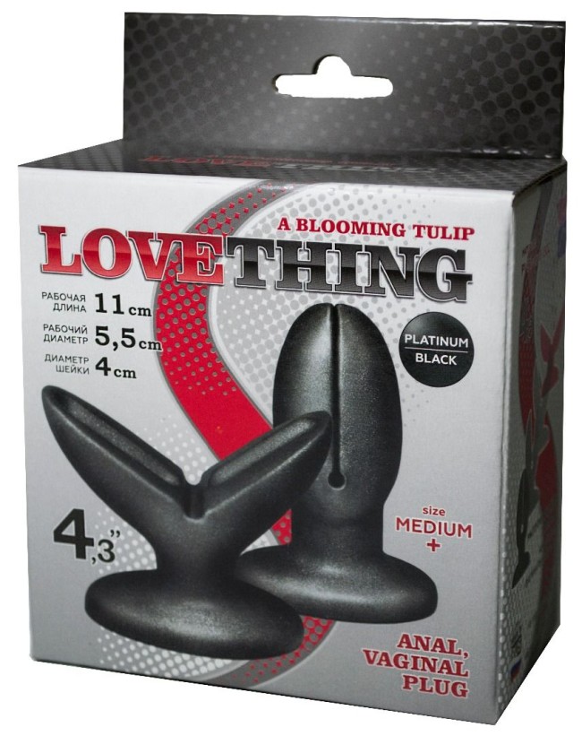 Анально-вагинальный плаг A blooming tulip М+ Анально-вагинальный плаг A blooming tulip М+