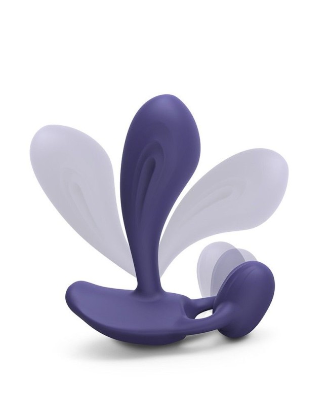 Темно-синий вибромассажер Witty P G Vibrator with Remote Control Темно-синий вибромассажер Witty P G Vibrator with Remote Control