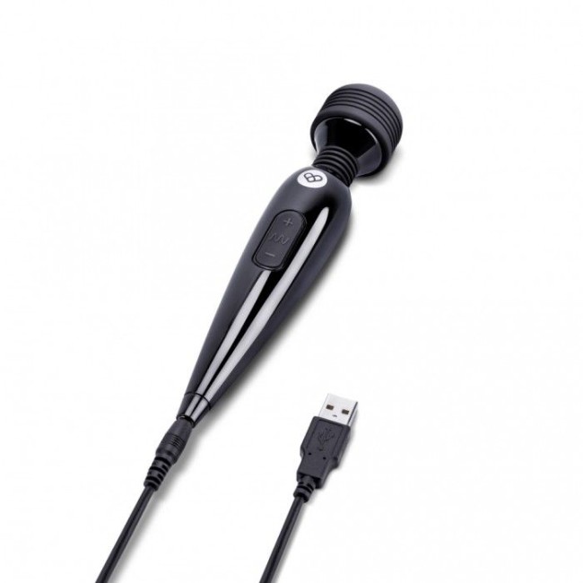 Черный многофункциональный мини-ванд Pink Vibe Черный многофункциональный мини-ванд Pink Vibe