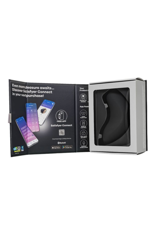 Черный вакуум-волновой бесконтактный стимулятор клитора Magnetic Deep Pulse Черный вакуум-волновой бесконтактный стимулятор клитора Magnetic Deep Pulse