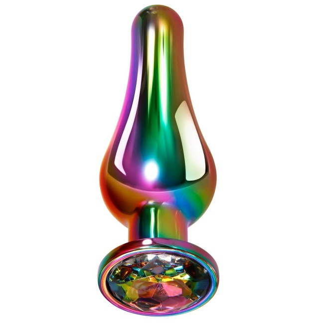 Радужная металлическая пробка Rainbow Metal Plug Large - 12,9 см. Радужная металлическая пробка Rainbow Metal Plug Large - 12,9 см.
