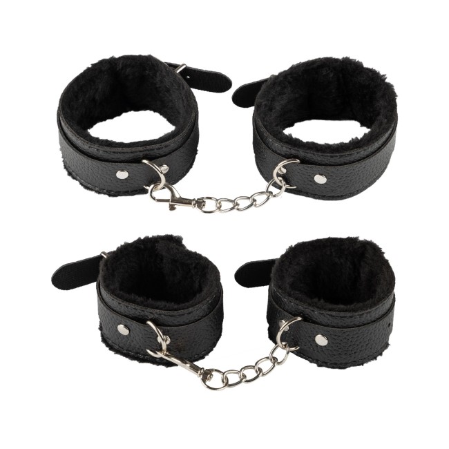 Набор из 7 черных БДСМ-девайсов Набор из 7 черных БДСМ-девайсов