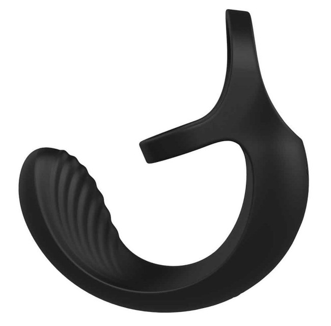 Черный анальный стимулятор с эрекционными кольцами Remote Couple Teaser Черный анальный стимулятор с эрекционными кольцами Remote Couple Teaser