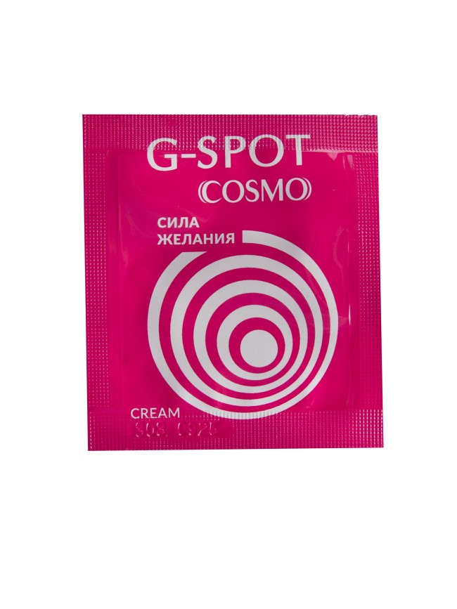 Стимулирующий интимный крем для женщин Cosmo G-spot - 2 гр. Стимулирующий интимный крем для женщин Cosmo G-spot - 2 гр.