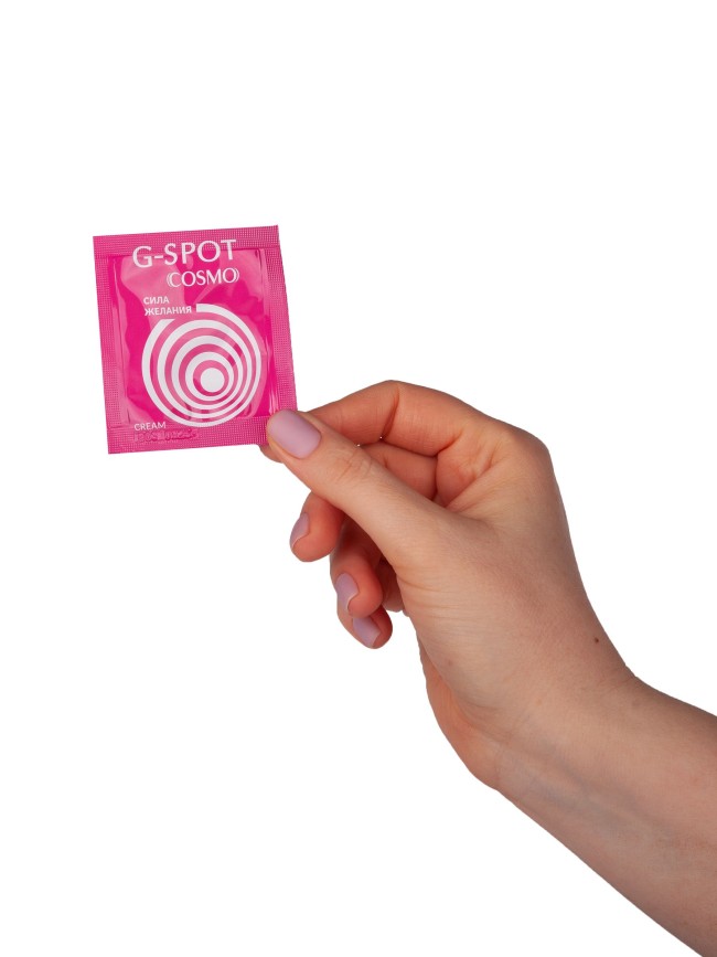 Стимулирующий интимный крем для женщин Cosmo G-spot - 2 гр. Стимулирующий интимный крем для женщин Cosmo G-spot - 2 гр.