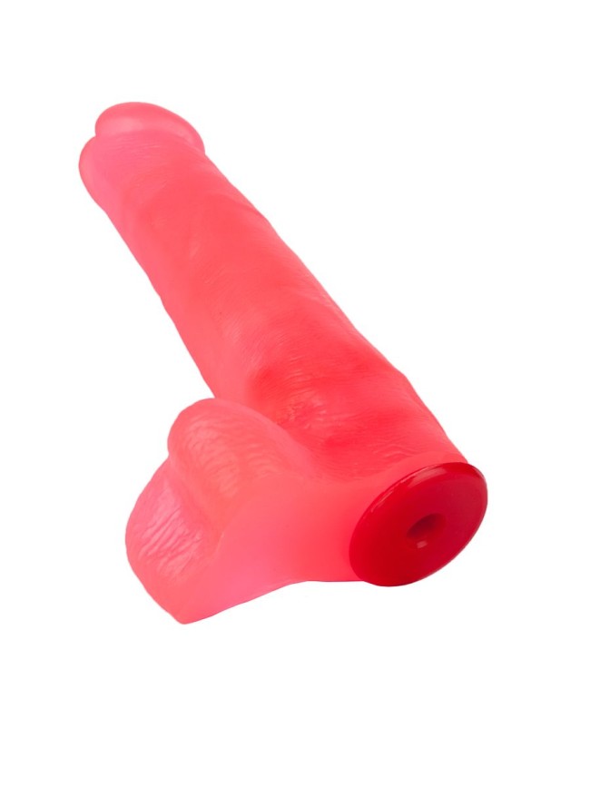 Розовая насадка-фаллос для трусиков Harness - 18 см. Розовая насадка-фаллос для трусиков Harness - 18 см.