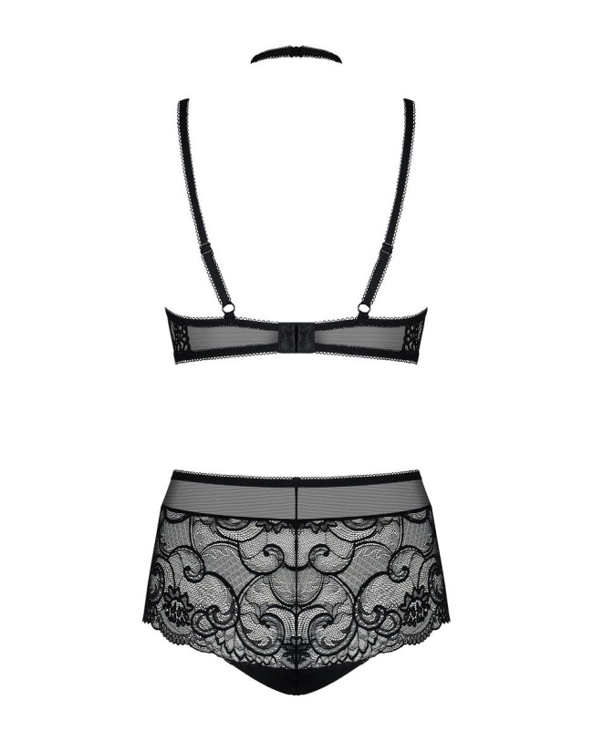 Стильный кружевной комплект Elizenes с чокером Стильный кружевной комплект Elizenes с чокером