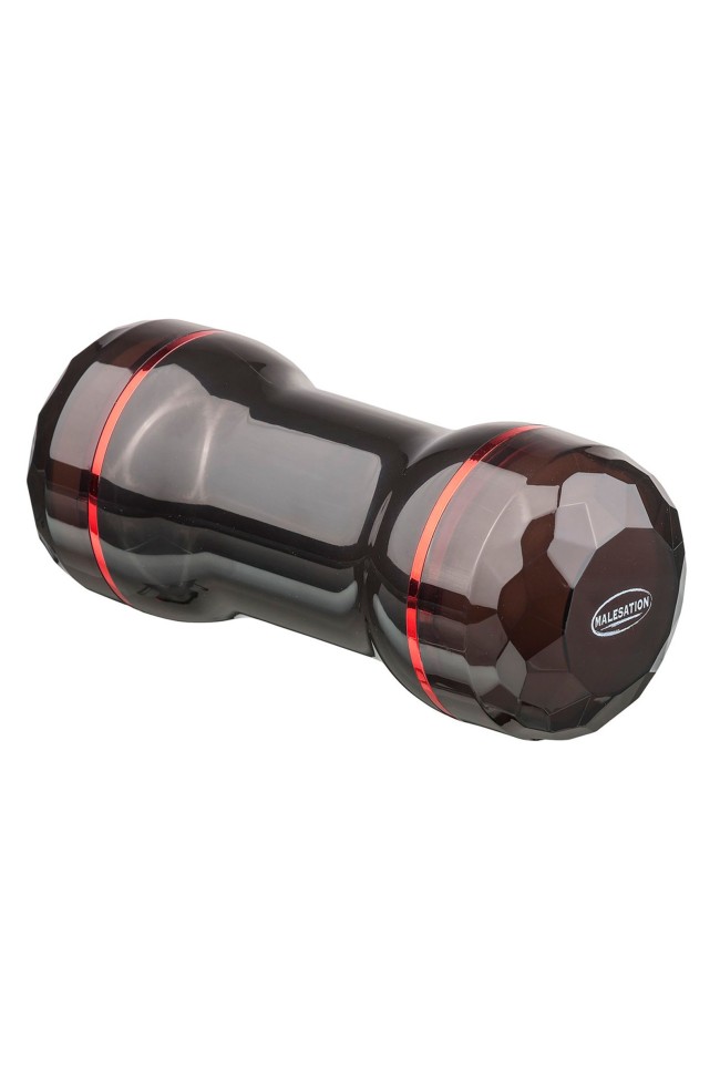 Двусторонний мастурбатор в колбе Double Joy Двусторонний мастурбатор в колбе Double Joy