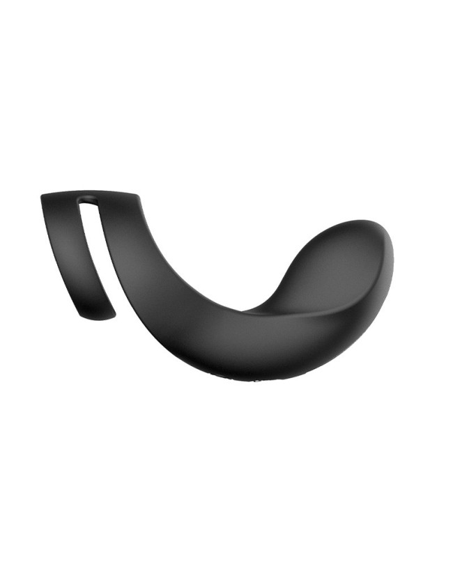 Черное эрекционное кольцо Benedict для стимуляции промежности Черное эрекционное кольцо Benedict для стимуляции промежности