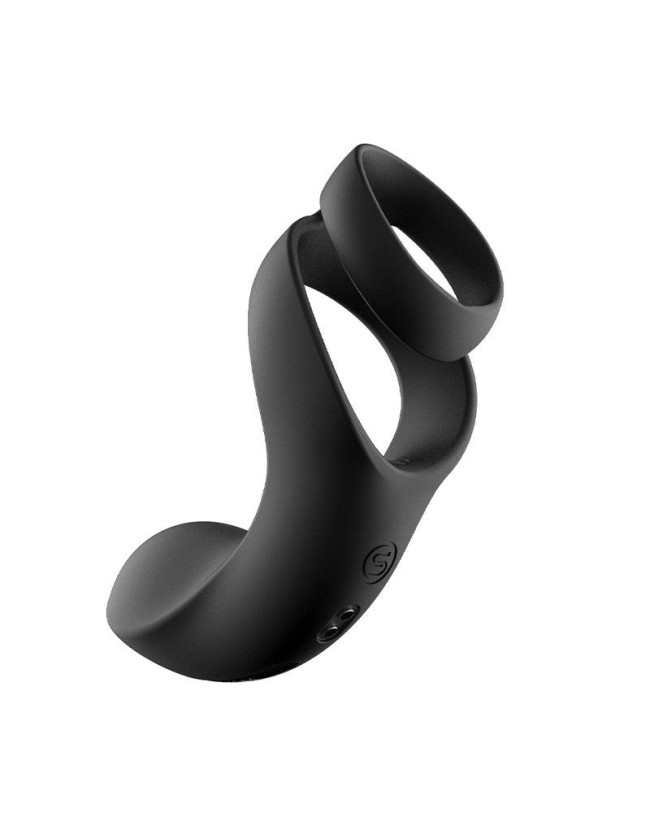 Черное эрекционное кольцо Benedict для стимуляции промежности Черное эрекционное кольцо Benedict для стимуляции промежности