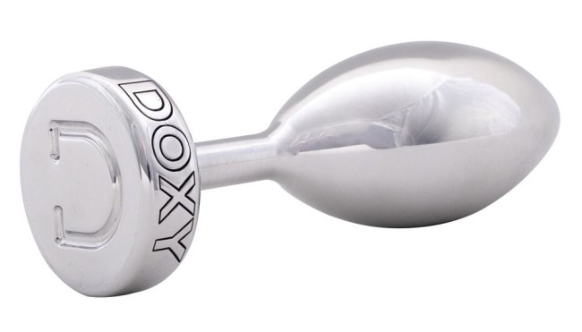 Серебристая анальная втулка Doxy Smooth Butt Plug - 10,5 см. Серебристая анальная втулка Doxy Smooth Butt Plug - 10,5 см.
