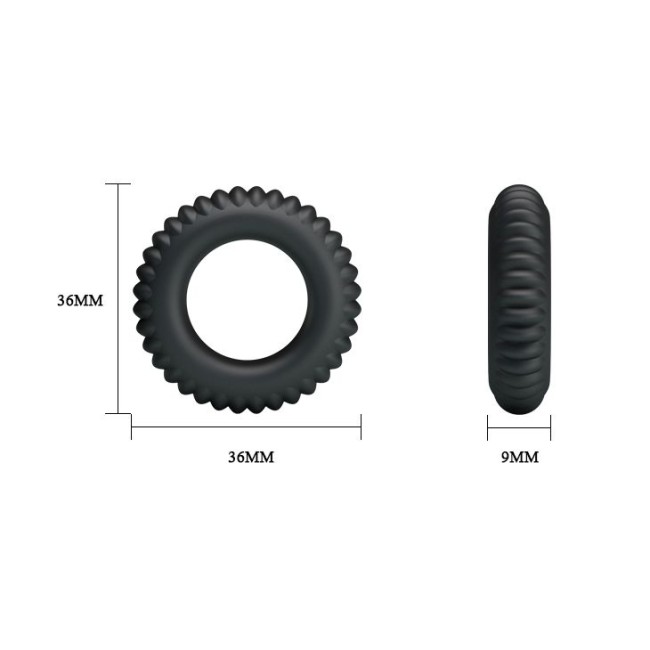 Набор из 3 эрекционных колец различного размера Набор из 3 эрекционных колец различного размера