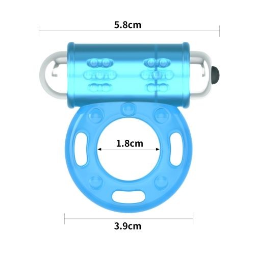 Голубое, светящееся в темноте эрекционное виброкольцо Lumino Play Vibrating Penis Ring Голубое, светящееся в темноте эрекционное виброкольцо Lumino Play Vibrating Penis Ring