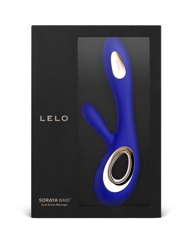 Синий вибратор-кролик Lelo Soraya Wave - 21,8 см. Синий вибратор-кролик Lelo Soraya Wave - 21,8 см.