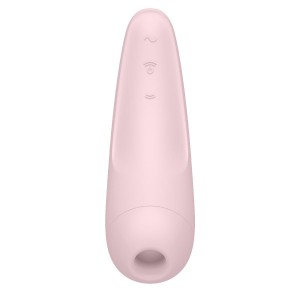 Розовый вакуум-волновой стимулятор Satisfyer Curvy 2+
