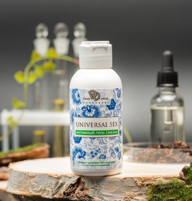 Интимный гель-смазка на водной основе UNIVERSAL SEX - 100 мл. Интимный гель-смазка на водной основе UNIVERSAL SEX - 100 мл.