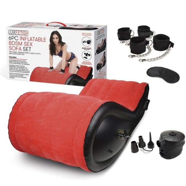 Надувная секс-софа для БДСМ-игр Надувная секс-софа для БДСМ-игр