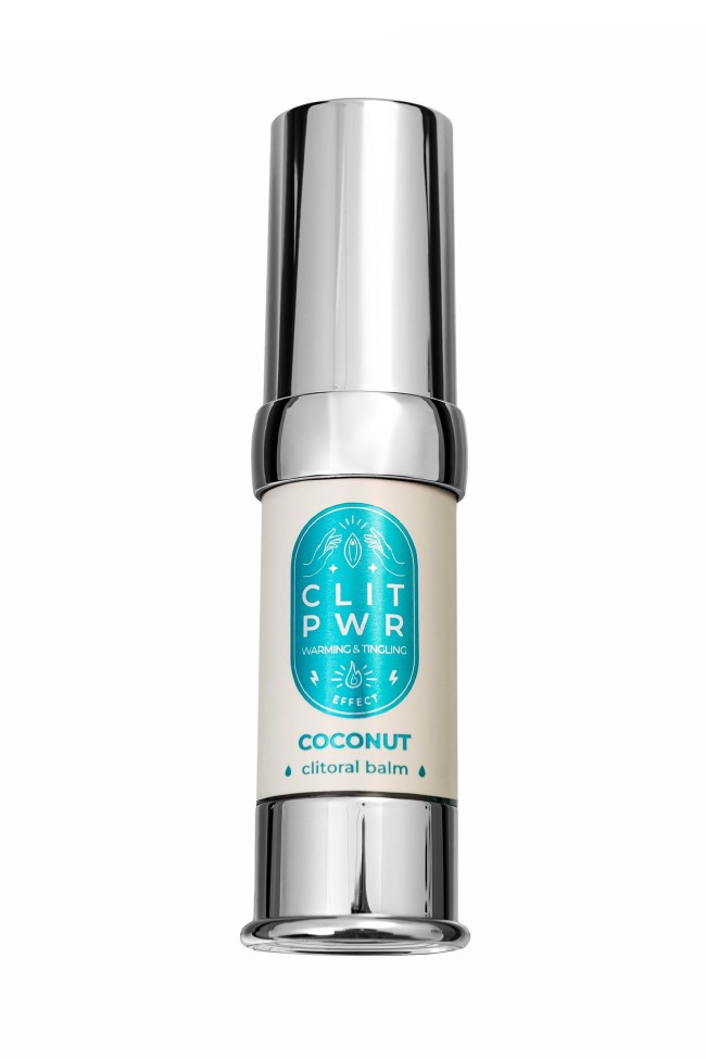 Стимулирующий бальзам для клитора Clit Pwr с ароматом кокоса - 15 мл. Стимулирующий бальзам для клитора Clit Pwr с ароматом кокоса - 15 мл.