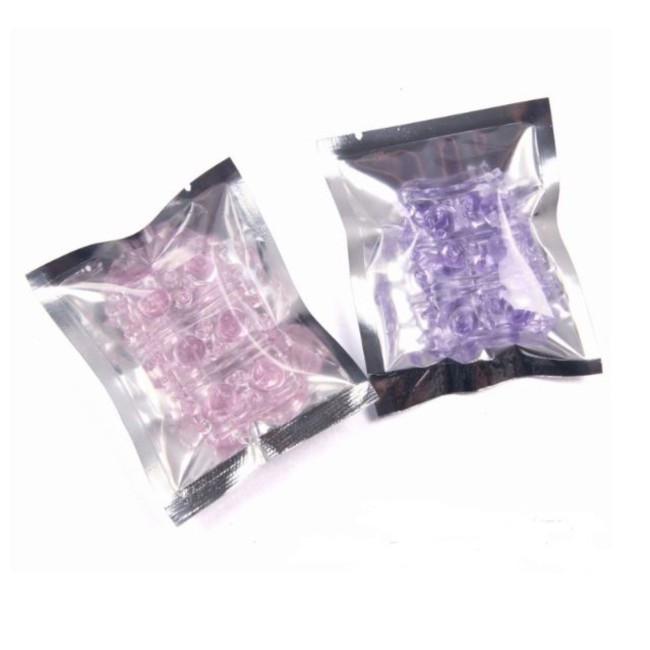 Рельефная силиконовая насадка на член Рельефная силиконовая насадка на член