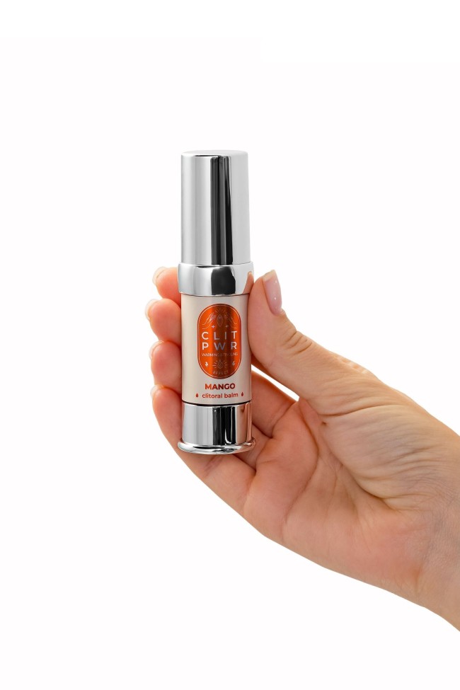 Стимулирующий бальзам для клитора Clit Pwr с ароматом манго - 15 мл. Стимулирующий бальзам для клитора Clit Pwr с ароматом манго - 15 мл.