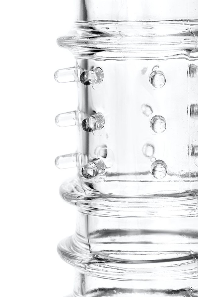 Прозрачная насадка на пенис TOYFA A-Toys с ребрами и точками - 15,3 см. Прозрачная насадка на пенис TOYFA A-Toys с ребрами и точками - 15,3 см.