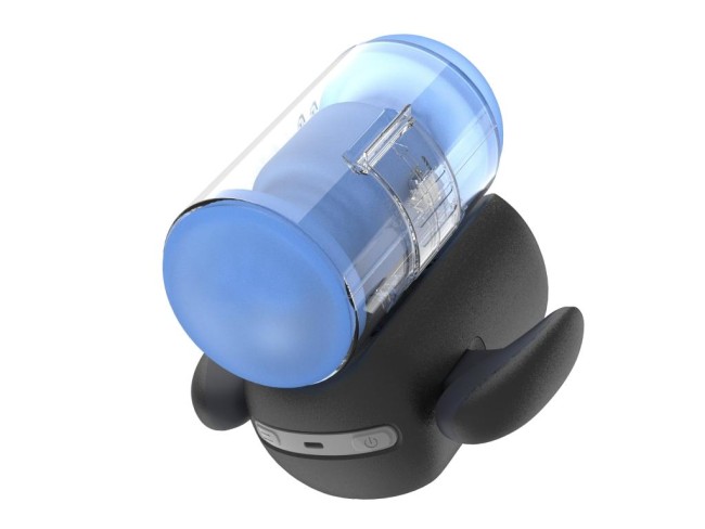 Инновационный робот-мастурбатор Black Knight с функциями пенетрации, вибрации и нагрева Инновационный робот-мастурбатор Black Knight с функциями пенетрации, вибрации и нагрева