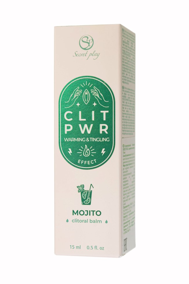 Стимулирующий бальзам для клитора Clit Pwr с ароматом мохито - 15 мл. Стимулирующий бальзам для клитора Clit Pwr с ароматом мохито - 15 мл.