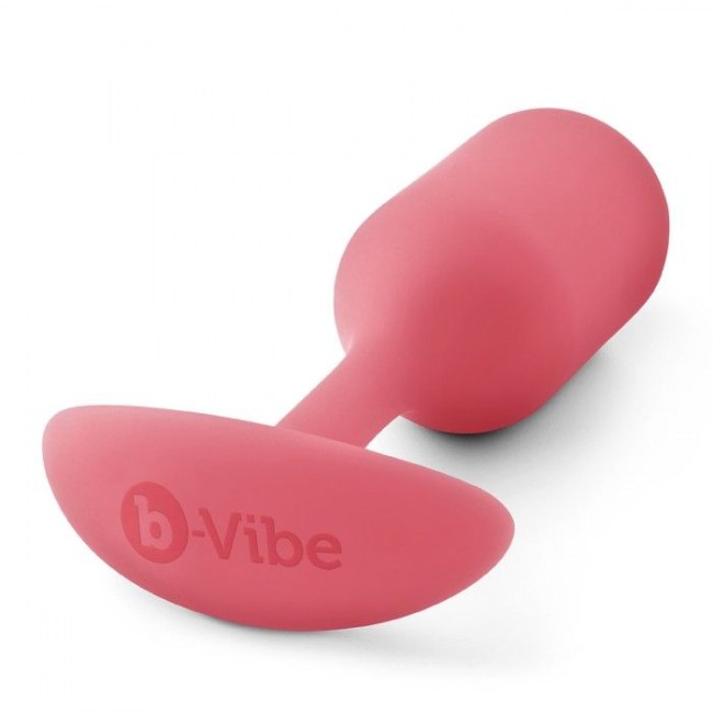 Розовая пробка для ношения B-vibe Snug Plug 2 - 11,4 см. Розовая пробка для ношения B-vibe Snug Plug 2 - 11,4 см.
