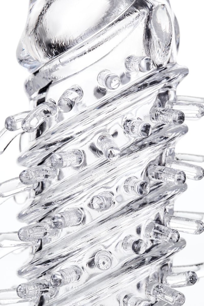 Насадка на пенис TOYFA A-Toys с вибропулей и шипами - 13,4 см. Насадка на пенис TOYFA A-Toys с вибропулей и шипами - 13,4 см.