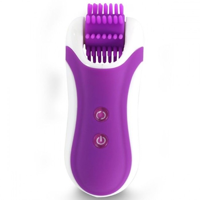 Фиолетовый оросимулятор Clitella со сменными насадками для вращения Фиолетовый оросимулятор Clitella со сменными насадками для вращения