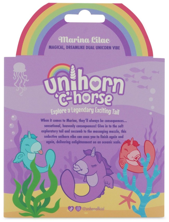 Сиреневый С-образный вибромассажер C Horse Marina Lilac с функцией пульсации Сиреневый С-образный вибромассажер C Horse Marina Lilac с функцией пульсации