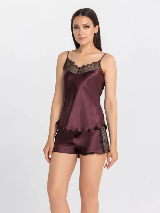 Пижамный комплект из искусственного шелка Пижамный комплект из искусственного шелка