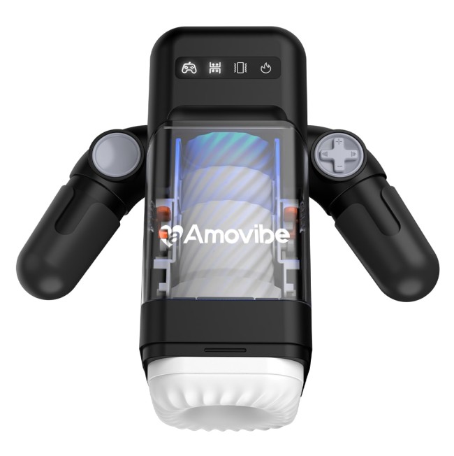 Черный инновационный робот-мастурбатор Game Cup Черный инновационный робот-мастурбатор Game Cup