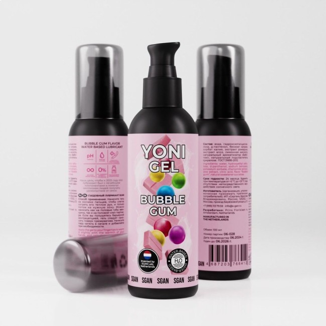 Лубрикант для орального секса SGAN со вкусом бабл-гам - 100 мл. Лубрикант для орального секса SGAN со вкусом бабл-гам - 100 мл.