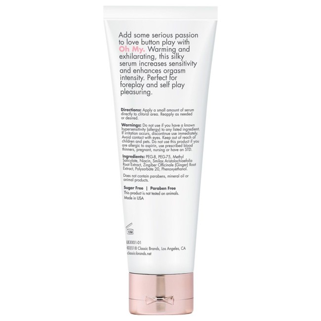 Согревающая и тонизирующая сыворотка для клитора Oh My - 30 мл. Согревающая и тонизирующая сыворотка для клитора Oh My - 30 мл.