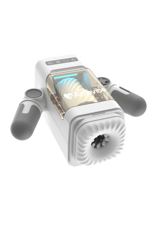 Белый инновационный робот-мастурбатор Game Cup Белый инновационный робот-мастурбатор Game Cup