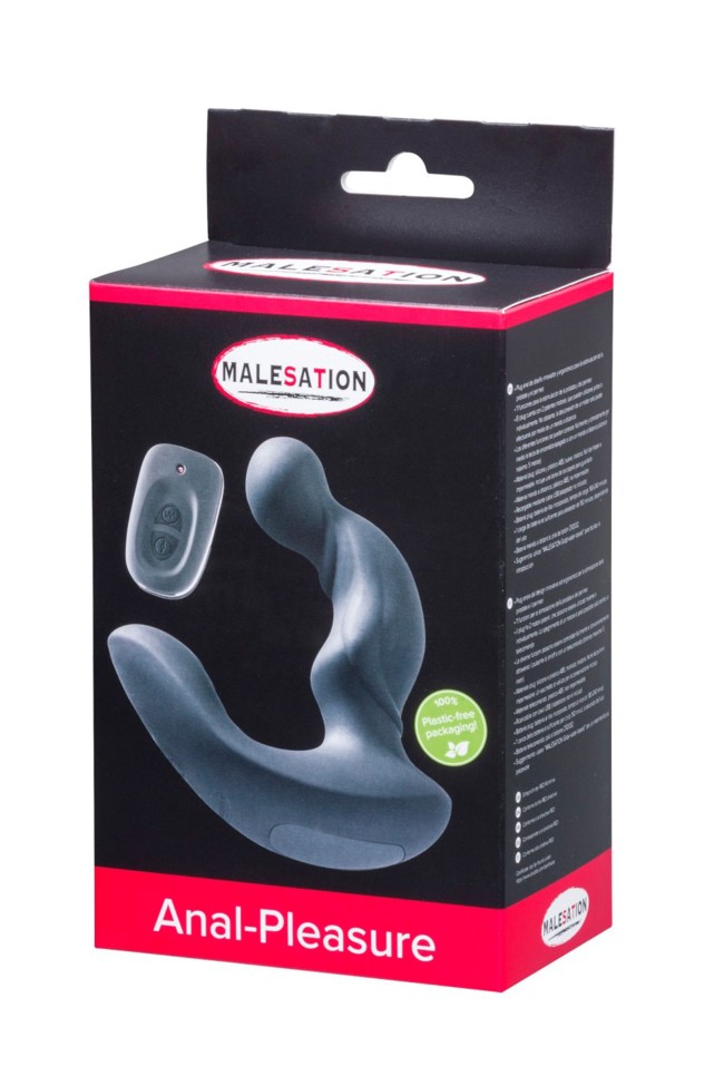 Черный стимулятор простаты Anal-Pleasure Черный стимулятор простаты Anal-Pleasure