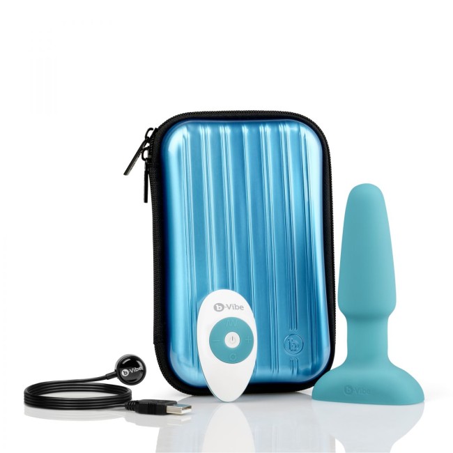 Голубая вибропробка с ротацией шариков RIMMING REMOTE CONTROL PLUG TEAL - 15,2 см. Голубая вибропробка с ротацией шариков RIMMING REMOTE CONTROL PLUG TEAL - 15,2 см.