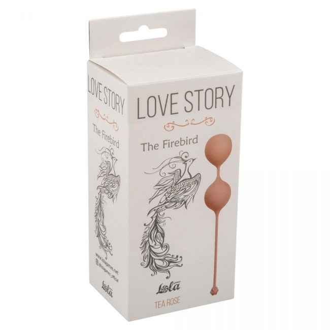 Розовые вагинальные шарики The Firebird Tea Rose Розовые вагинальные шарики The Firebird Tea Rose