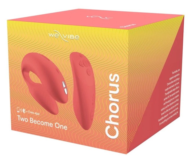Коралловый вибратор для пар We-Vibe Chorus Коралловый вибратор для пар We-Vibe Chorus