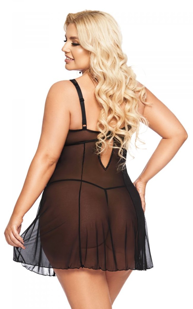 Полупрозрачная сорочка Berta Полупрозрачная сорочка Berta