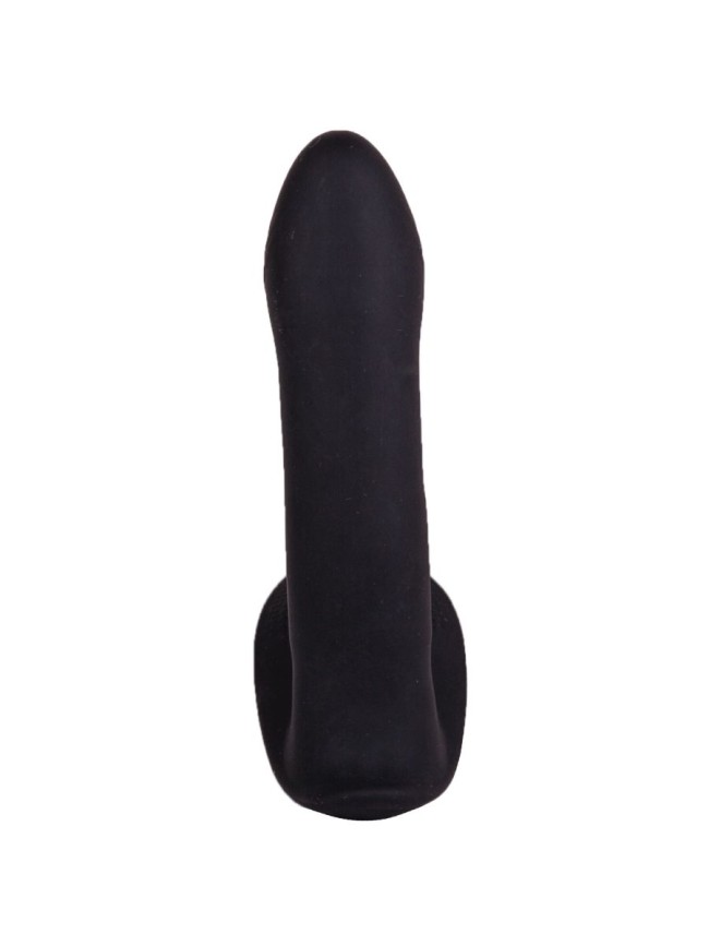 Чёрный массажёр простаты с вибрацией Чёрный массажёр простаты с вибрацией