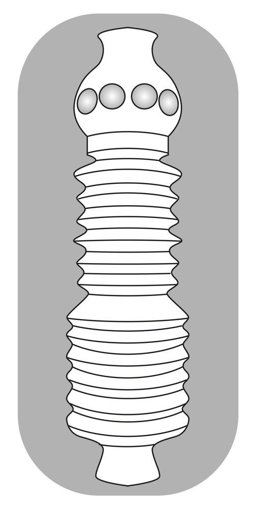 Прозрачный мастурбатор Pocket Masturbator Twister Прозрачный мастурбатор Pocket Masturbator Twister