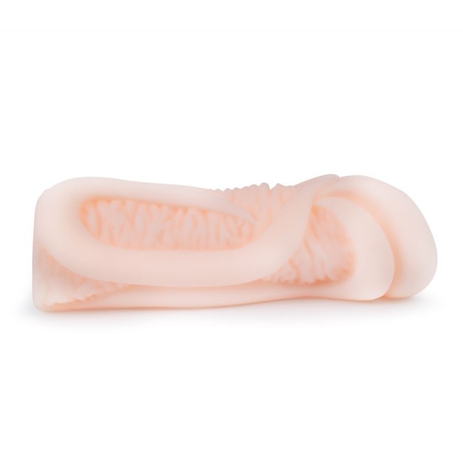 Эластичный мастурбатор-вагина телесного цвета Эластичный мастурбатор-вагина телесного цвета