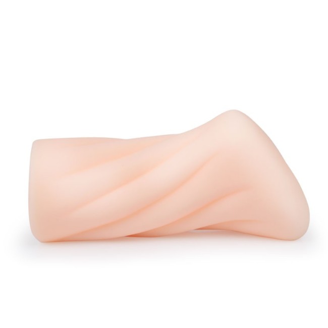 Эластичный компактный мастурбатор-вагина телесного цвета Эластичный компактный мастурбатор-вагина телесного цвета