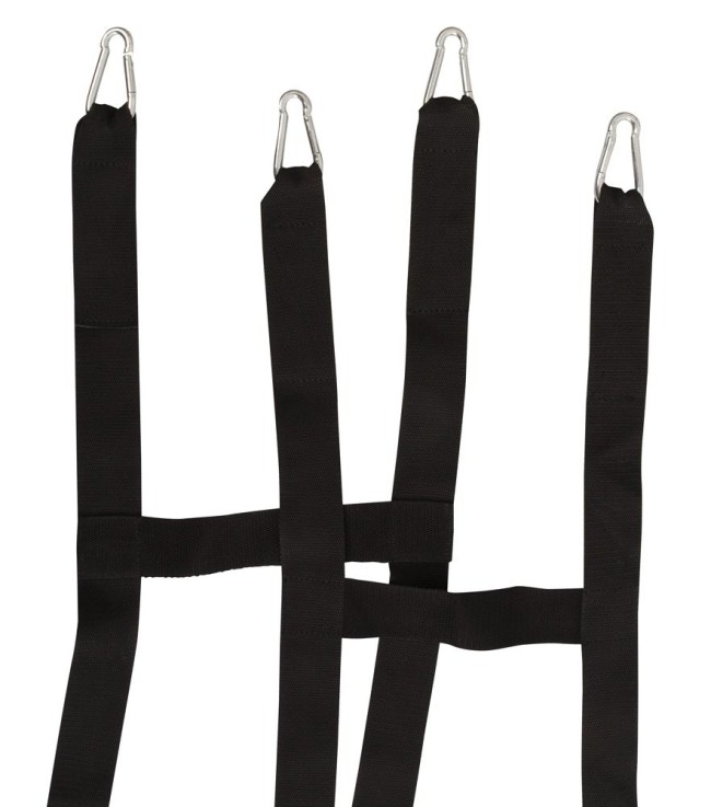 Подвесная клетка из ремешков Hanging strap cage Подвесная клетка из ремешков Hanging strap cage