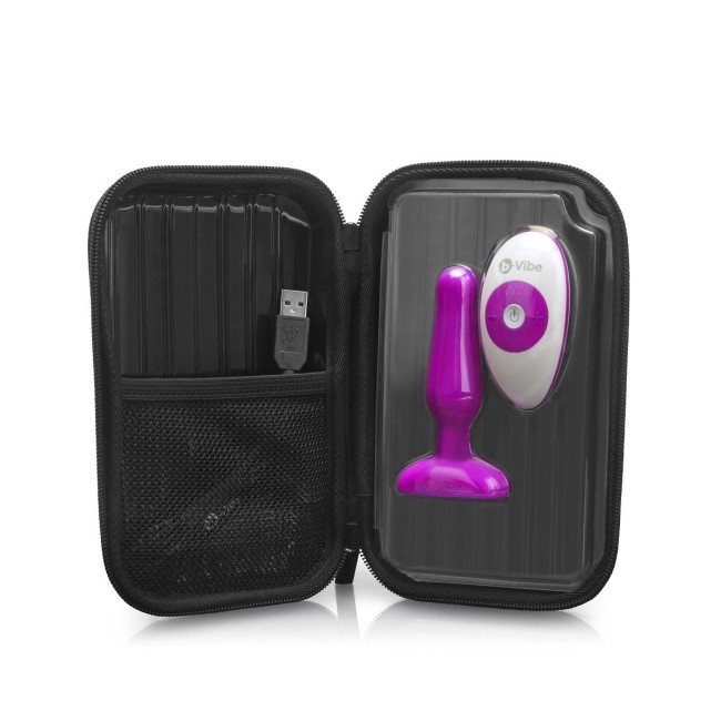 Анальная вибропробка NOVICE REMOTE CONTROL PLUG FUCHSIA - 10,2 см. Анальная вибропробка NOVICE REMOTE CONTROL PLUG FUCHSIA - 10,2 см.