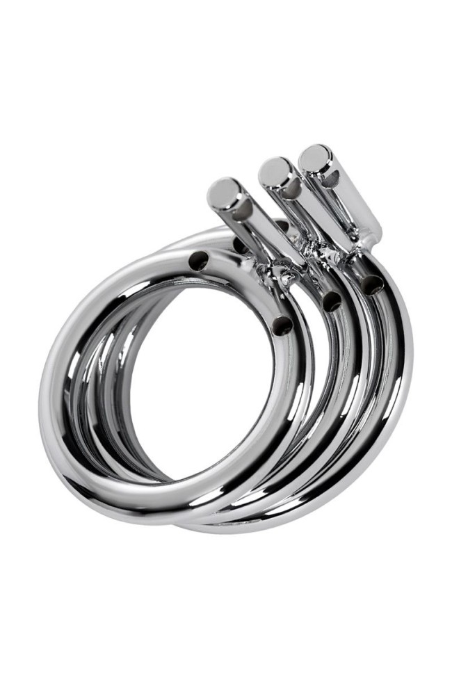 Серебристый пояс верности TOYFA на замочке Серебристый пояс верности TOYFA на замочке