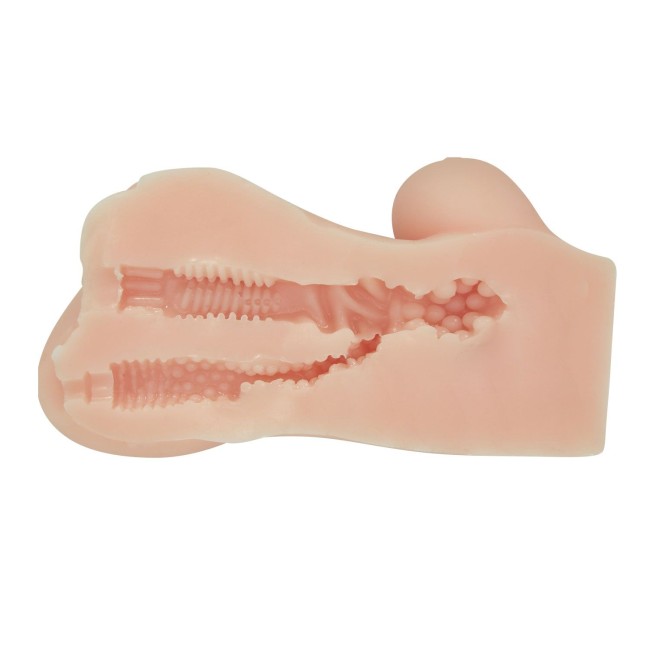 Телесный мастурбатор мини-торс Hannah Телесный мастурбатор мини-торс Hannah