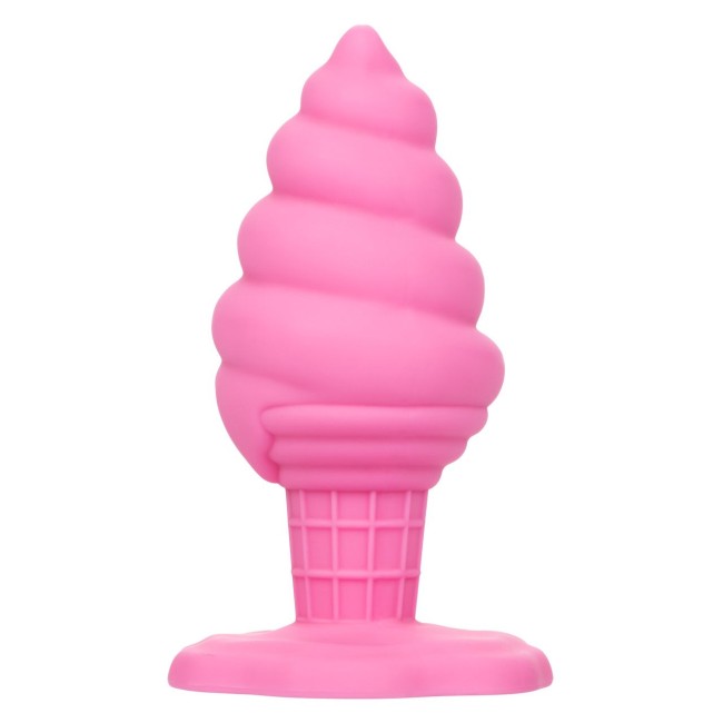 Розовая анальная пробка в виде мороженого Yum Bum Ice Cream Cone Butt Plug - 9,5 см. Розовая анальная пробка в виде мороженого Yum Bum Ice Cream Cone Butt Plug - 9,5 см.